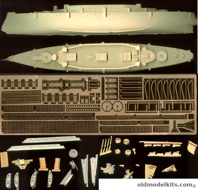 CM 1/350 USS Olympia  (Protected Cruiser 1898) plastic model kit